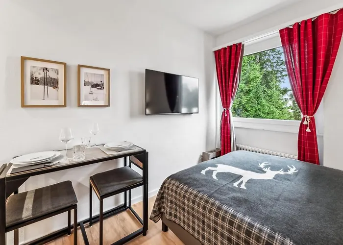 Apartment Book2stay - Kuscheliges Alpin-studio Mit Schwimmbad Arosa