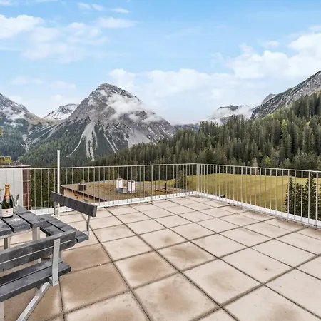 Appartement Book2stay - Kuscheliges Alpin-studio Mit Schwimmbad Arosa